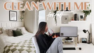 *EXTREME* CLEAN WITH ME 🍂  let's reorganize + declutter MY ENTIRE ROOM (cozy cleaning vlog)