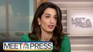 Amal Clooney On Human Rights Crisis In The Maldives | Meet The Press | NBC News