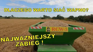 NAJWAŻNIEJSZY ZABIEG! - WAPNOWANIE - DLACZEGO WARTO SIAĆ WAPNO? |AgroLovers