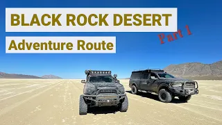 The Black Rock Desert Adventure Route - pt 1