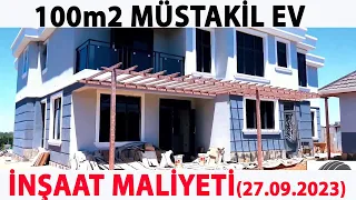 MÜSTAKİL EV ANAHTAR TESLİM TOPLAM İNŞAAT MALİYETİ