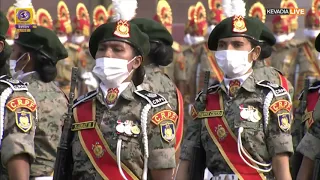 CRPF Women Warriors Rifle Drill at celebrations of National Unity Day - #SardarVallabhbhaiPatel