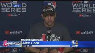 Will World Champion Red Sox Visit White House? Alex Cora Says 'We'll Talk About It'