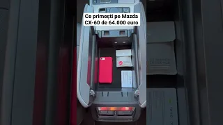 Ce primești pe Mazda CX-60 de 64.000 euro