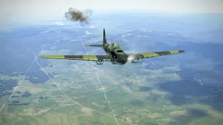 IL 2 Sturmovik Battle of Stalingrad KILLS AND CRASHES 2