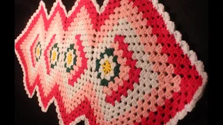 (PART-2 ) How to crochet table Runner/ table cloth /table mat / table pad