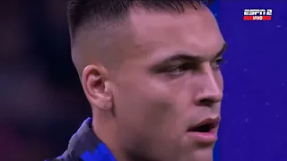 TENSO SALUDO ENTRE LAUTARO MARTINEZ Y LUKAKU