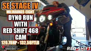 DYNO RUN: SE Stage IV 114" Milwaukee-Eight with Red Shift 468