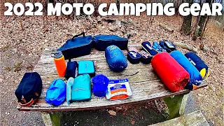 Motorcycle camping gear 2022