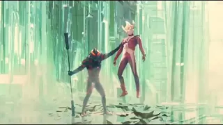 Ultraman Father vs Ultra Beblial