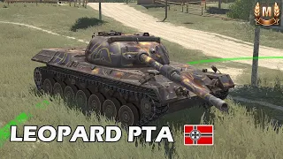 Leopard PTA | 6,646 DAMAGE | WoT Blitz ACE Replays