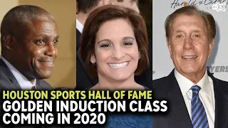 Houston Sports Hall of Fame adds golden trio for 2020