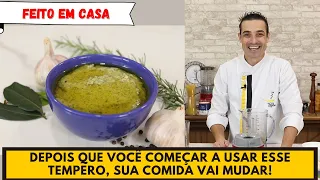 ESSE TEMPERO CASEIRO FÁCIL DE FAZER VAI MUDAR O SABOR DA SUA COMIDA