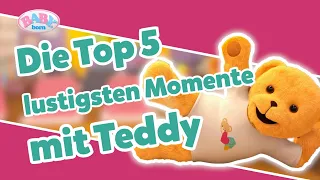 Teddys Top 5 lustigste Momente der Serie 🧸😃 | BABY born Serie Deutsch Compilation