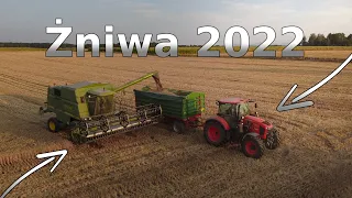 Żniwa pszenicy 2022🔥☆ John deere 2064 & Kubota☆ Koniec żniw!?✔GR Hybel