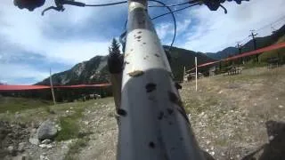 My 1st crash of 2014 @ Stevens Pass Bike Park.