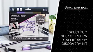 Introduction: Spectrum Noir Modern Calligraphy Discovery Kit