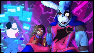 Bonnie & Cassie Escape The Ruin Pizzaplex (FNAF Security Breach Ruin Animation)