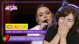 iolanda - Grito (Acoustic at Panteão Nacional) | Portugal 🇵🇹 Eurovision 2024 | SPANISH FAN REACTION