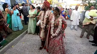 Anil and Sharita Guyanese Hindu wedding. New York