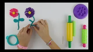 Flowers | Play plasticine doh | Let's learn colors