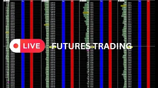 LIVE Futures OrderFlow Trading 23rd May PM session