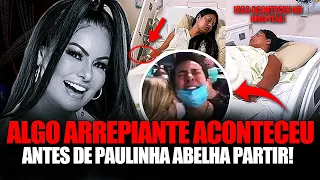 DE ARREPIAR! ANTES de PAULINHA ABELHA MORRER Algo CHOCANTE Aconteceu no HOSPITAL e Todos se Emociona