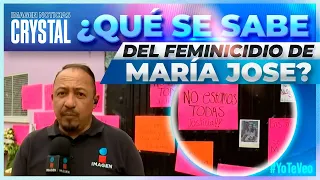 Feminicidio María José: Familiares y amigos realizan misa | Noticias con Crystal Mendivil