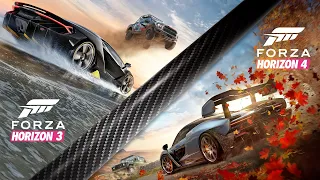 Forza Horizon 3 & 4 beginnings & intros