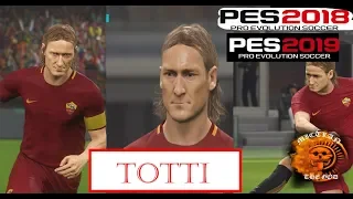 Francesco TOTTI  for PES 2019/2018 ||Download face||