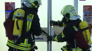 Nebelanlage an Tankstelle löst Feuerwehr-Großeinsatz aus, 07.09.17