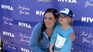 Tessa Virtue at the Love You run (Global News)