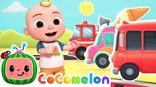 Vehicle Song | Dance Party | CoComelon Nursery Rhymes & Kids Songs