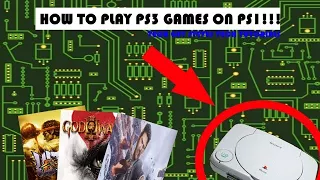 HOW TO RUN PS3 GAMES ON YOUR PS1!!! EASY PS1 MOD (ACTUALLY WORKS)