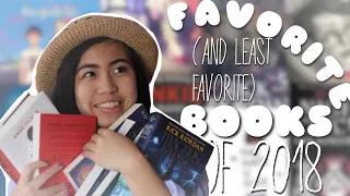 FAVORITE (AND LEAST FAVORITE) BOOKS OF 2018