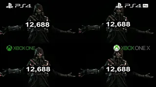 Batman Arkham Knight –Xbox One vs Xbox One X vs PS4 vs PS4Pro Frame Rate Test & Graphics Comparison