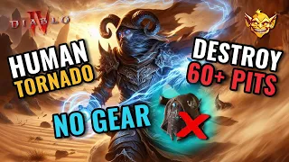 GODNADO - STRONGEST NO TEMPEST ROAR NEEDED - Diablo 4 Druid Build - Tornado Guide