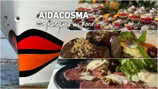 AIDAcosma: Alle Restaurants und das Essen im Überblick