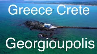 Greece  🇬🇷 / Crete / Georgioupolis / 4K  Greece by drone / Греция / Крит / Георгиуполис / 4К