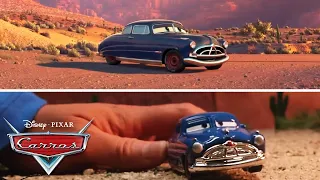 Recriando a cena de Doc Hudson correndo ao redor de Willy's Butte | Pixar Carros