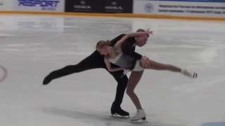 2017 Russian Jr Nationals - Ekaterina Borisova / Dmitry Sopot FS