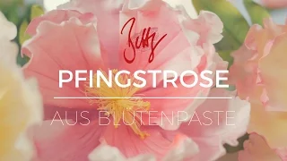 Pfingstrose aus Blütenpaste | Betty´s Sugar Dreams