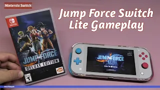 Jump Force Deluxe Edition Switch Lite Gameplay