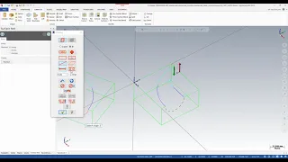 Mastercam in A minute Create Surface with Net Options