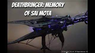 Deathbringer Quest: Memory of Sai Mota