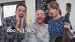 Taylor Swift helps fan surprise his fiancé with a special engagement performance | GMA Digital