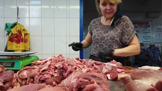 ПРИВОЗ Одесса! Делаем Базар - Купили много мяса и масла! Цены на продукты в Украине!