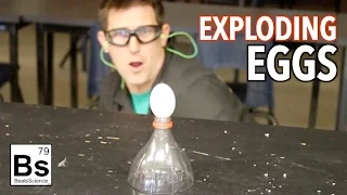 Exploding Eggs - Making Hydrogen Gas from Acid