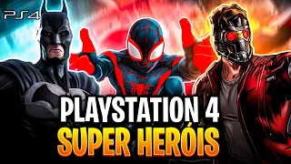 TOP 12 MELHORES JOGOS DE SUPER-HERÓIS PARA PLAYSTATION 4 (2024)