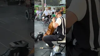 🤩 😎🥳🇦🇺 🐣 Korean  musician Master 🎓Perfect ➡️ 🎻 Street Performance 🎼Performer@Chrispycello👍